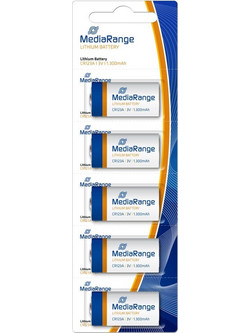 MediaRange CR123A 5τμχ
