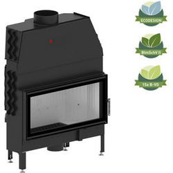 Hitze Albero 19 Ενεργειακό Τζάκι Αερόθερμο Ξύλου Ίσιο 19kW