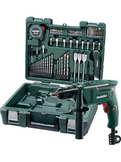 Metabo SBE 601 SET Κρουστικό Δράπανο 13mm 600W με Θήκη
