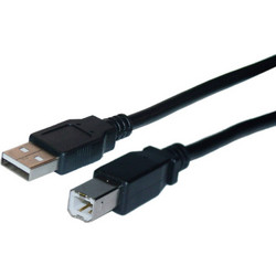 Καλώδιο Σύνδεσης Jasper USB A Αρσενικό σε B Αρσενικό 1,8m Μαύρο USB 2.0