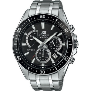 Casio Edifice Ανδρικό Ρολόι Χρονογράφος με Ασημί Μεταλλικό Μπρασελέ EFR-552D-1AVUEF Casio Edifice Ανδρικό Ρολόι Χρονογράφος με Ασημί Μεταλλικό Μπρασελέ EFR-552D-1AVUEF