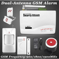 ΑΣΥΡΜΑΤΟΣ ΣΥΝΑΓΕΡΜΟΣ ΜΕ GSM Τηλεφωνική Ενημέρωση Full Pack με Ασύρματο Radar, 2 Ασύρματες παγίδες, Σειρήνα, 2 τηλεχειριστήρια, Dual Antenna - Wireless GSM Home Security Burglar Alarm System Auto Diale