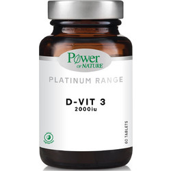 Power Health Platinum Range D-Vit 3 2000iu 60 Ταμπλέτες
