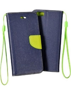Θήκη Βιβλίο Fancy για iPhone 7 Blue - Green
