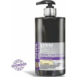 Yanni Extensions Silver Pump Μάσκα Μαλλιών για Προστασία Χρώματος για Βαμμένα & Ταλαιπωρημένα Μαλλιά 500ml