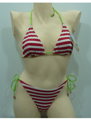 Club Neuf Bikini Set Τριγωνάκι Κόκκινο CNM61001