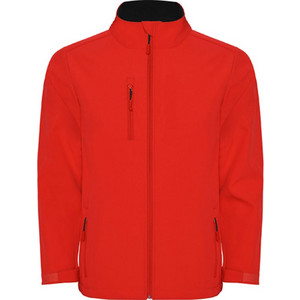 Roly Soft Shell Nebraska Αθλητικό Παιδικό Μπουφάν Softshell Αδιάβροχο Κόκκινο SS6436-60 Roly Soft Shell Nebraska Αθλητικό Παιδικό Μπουφάν Softshell Αδιάβροχο Κόκκινο SS6436-60