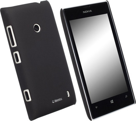 Θήκη Nokia Krusell ColorCover Black (Lumia 520)