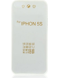 Θήκη OEM Ultra Slim για Apple iPhone 5,5S Back Cover TPU 0.3mm Transparent