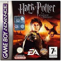 Harry Potter And The Goblet Of Fire Used GBA