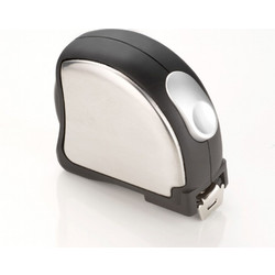 Tape measure with stopper and belt clip ACCURATE