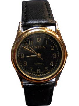 Orion Black Leather Strap A-41834