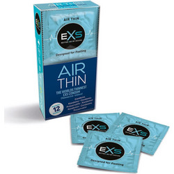 EXS Air Thin Προφυλακτικά Λεπτά με Λιπαντικό 12τμχ