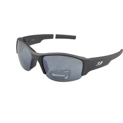 Julbo Access J21 Αθλητικά Γυαλιά Ηλίου Ορθογώνια Κοκάλινα Μαύρα με Μαύρο Degradee Polarized Φακό