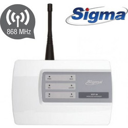 Sigma WXP-48 Επέκταση ασύρματων ζωνών για τον πίνακα AEOLUS και APOLLO σε κουτί από ABS (868MHZ)