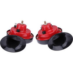 Διπλή ηλεκτρική κόρνα διπλού τόνου 12V/110-129dB - 1463