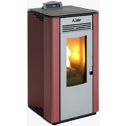 Kalor Greta 8 Red Σόμπα Pellet Αερόθερμη 7kW