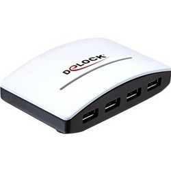 DeLOCK 61762 USB Hub 3.0 USB-A με 4 Θύρες USB-A & Εξωτερική Παροχή Ρεύματος