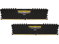 Corsair Vengeance LPX 16GB (2X8GB) DDR4 RAM 2666MHz C16 Black CMK16GX4M2A2666C16
