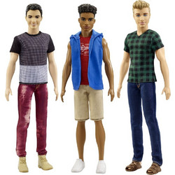Mattel Barbie Fashionistas Ken & Ryan Διάφορα Σχέδια