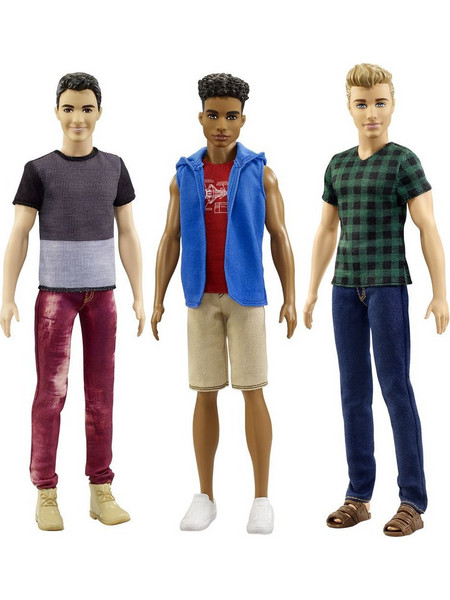 Mattel Barbie Fashionistas Ken & Ryan Διάφορα Σχέδια