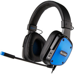 Sades Dpower Gaming Headset Over Ear Black Blue
