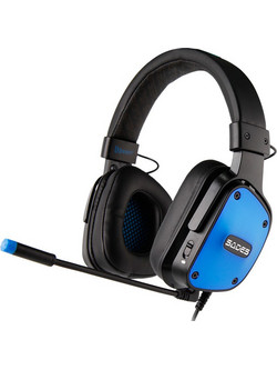 Sades Dpower Gaming Headset Over Ear Black Blue