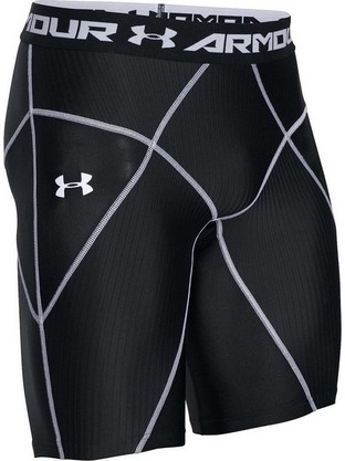 Under Armour Heatgear Compression Core Ανδρικό Κολάν Σορτς Μαύρο 1271461-001