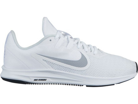 Nike Downshifter 9 Γυναικεία Αθλητικά Παπούτσια για Τρέξιμο Λευκά AQ7486-100