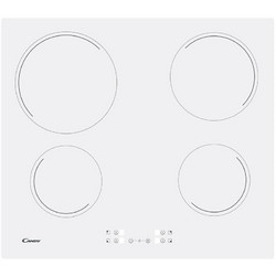 Candy CH64CCW White Κεραμική Εστία Αυτόνομη με Λειτουργία Κλειδώματος 59x52cm