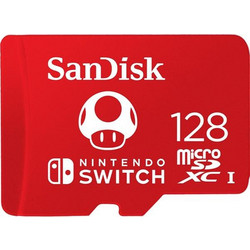 Sandisk Nintendo Switch microSDXC 128GB Class 10 U3 V30 UHS-I A1