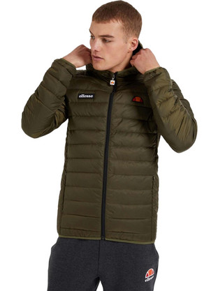 Ellesse Ανδρικό Μπουφάν Χειμωνιάτικο Puffer Αδιάβροχο Χακί SHS01115-506