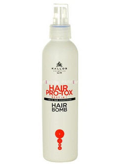 Kallos KJMN Pro-Tox Best In 1 Liquid Hair Leave In Conditioner Κρέμα για Ταλαιπωρημένα Μαλλιά 200ml