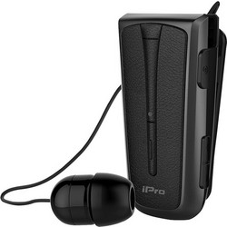 iPro RH219s Ακουστικό Bluetooth In Ear Πέτου Black Grey