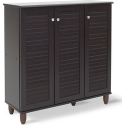 Pakoworld Santo Παπουτσοθήκη Ξύλινη Wenge Μ89.5xΠ34.5xΥ91.5cm 123-000032