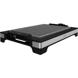 Cecotec Tasty & Grill 2000 Inox LineStone Ηλεκτρική Ψησταριά Πλάκας 2000W με Ρυθμιζόμενο Θερμοστάτη 37.5x24.5cm CEC-03096