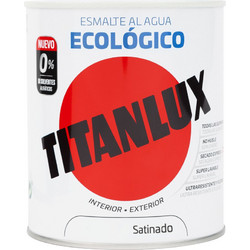 Titanlux Ριπολίνη Eco Λευκό Satin 0.750lt