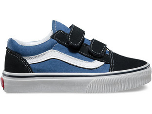 Vans Old Skool Παιδικά Sneakers Navy Μπλε VN000VHE-NWD