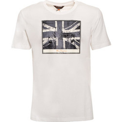 Ben Sherman Ανδρικό T-Shirt σε Λευκό Χρώμα, Short Sleeve Polo 52211-010 - Ben Sherman