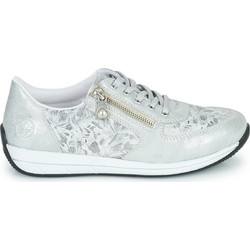 Rieker Γυναικεία Sneakers Ασημί N1112-80
