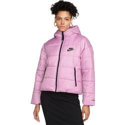 Nike Sportswear Therma-FIT Γυναικείο Μπουφάν Χειμωνιάτικο Puffer Κοντό Ροζ DX1797-552