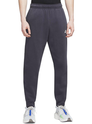 Nike Sportswear Club Ανδρικό Παντελόνι Φόρμας Fleece με Λάστιχο Μωβ BV2671-540