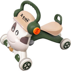 Bebe Stars X-Ride Junior 3 σε 1 Περπατούρα Ride On 6m+ Πράσινη