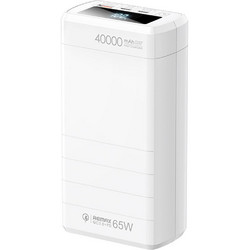Remax RPP-310 Dinba Power Bank 40000mAh 65W με Θύρα USB-A & 2 Θύρες USB-C Power Delivery White