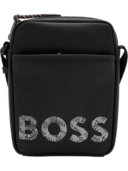 Hugo Boss Ανδρική Τσάντα Ώμου / Χιαστί Μαύρη 50490187-001