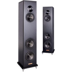 Magico A3 Ζεύγος Ηχείων Hi-Fi Δαπέδου 50W 3 Δρόμων Black