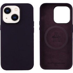 Idol 1991 Velvet Magsafe Back Cover Elderberry (iPhone 14 Plus)