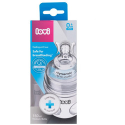 Lovi Medical+ Πλαστικό Μπιμπερό με Θηλή Σιλικόνης 0+ Μηνών 150ml