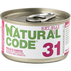 Natural Code 31 Adult with Chicken & Carrots in Jelly 85gr