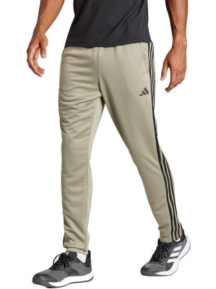Adidas Train Essentials Ανδρικό Παντελόνι Φόρμας Μπεζ 3-Stripes IT5412
